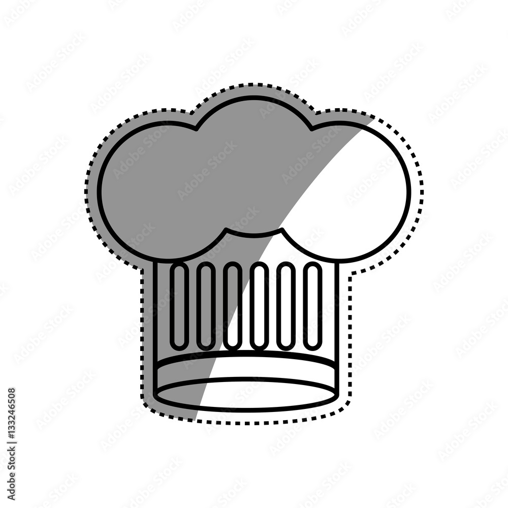 Chef hat symbol icon vector illustration graphic design Chef hat symbol icon vector illustration graphic design