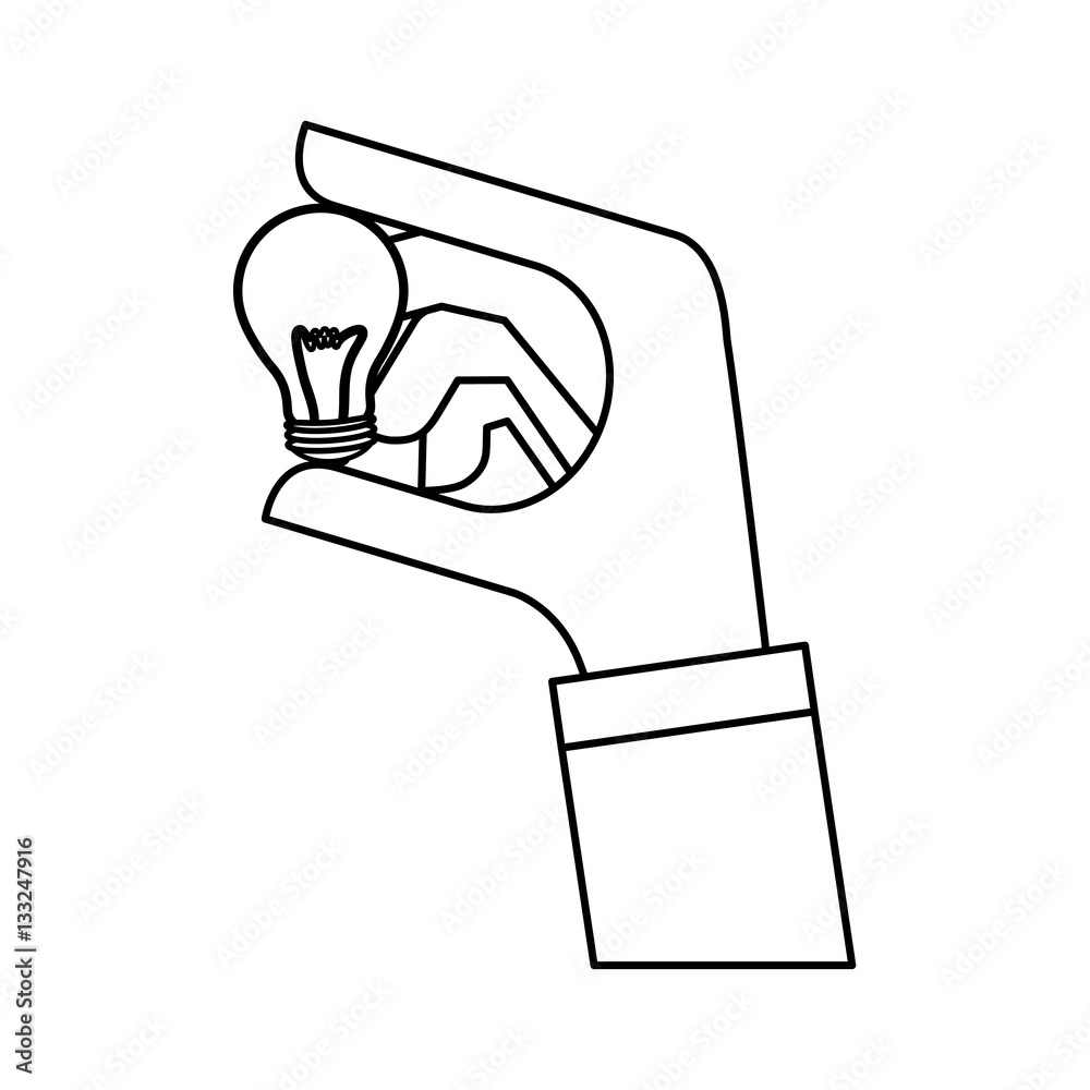 Bulb light energy icon vector illustration graphic design Bulb light energy icon vector illustration graphic design