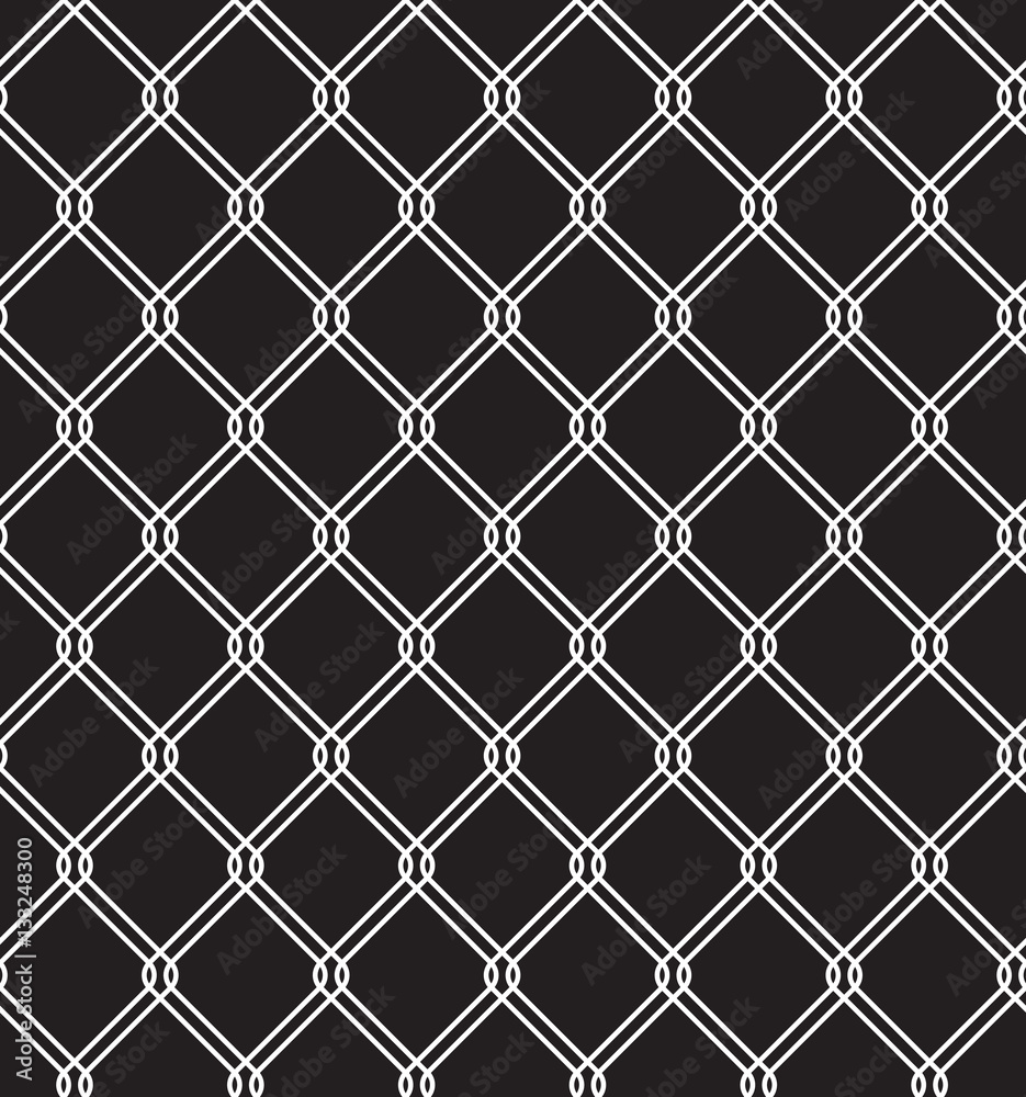 Fototapeta premium Steel Wired Fence Seamless Pattern Overlay