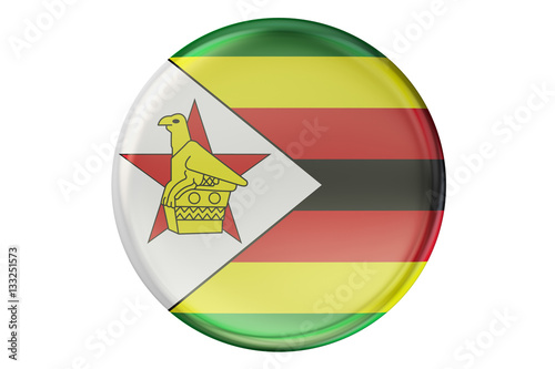Badge with flag of Zimbabwe, 3D rendering Free Download Badge with flag of Zimbabwe, 3D rendering - GFXLoad