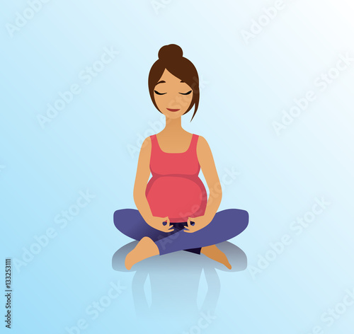 Yoga for pregnant women.