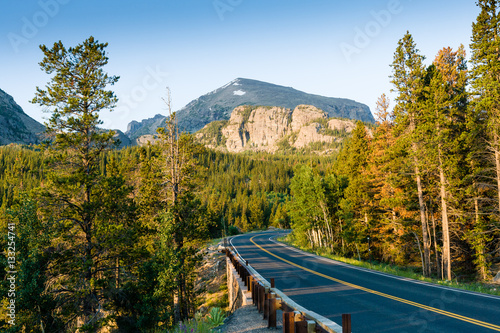 Road to Bear Lake Rocky Mountains National Park, Colorado