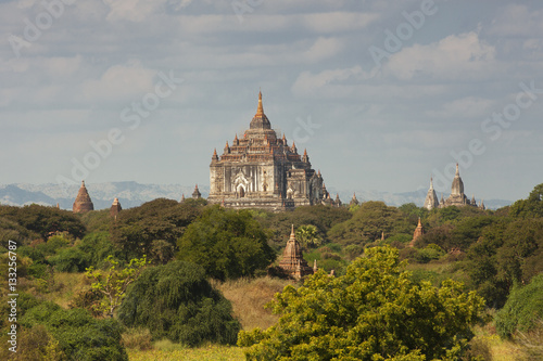 Thatbyinnyu temple in Bagan  Myanmar 