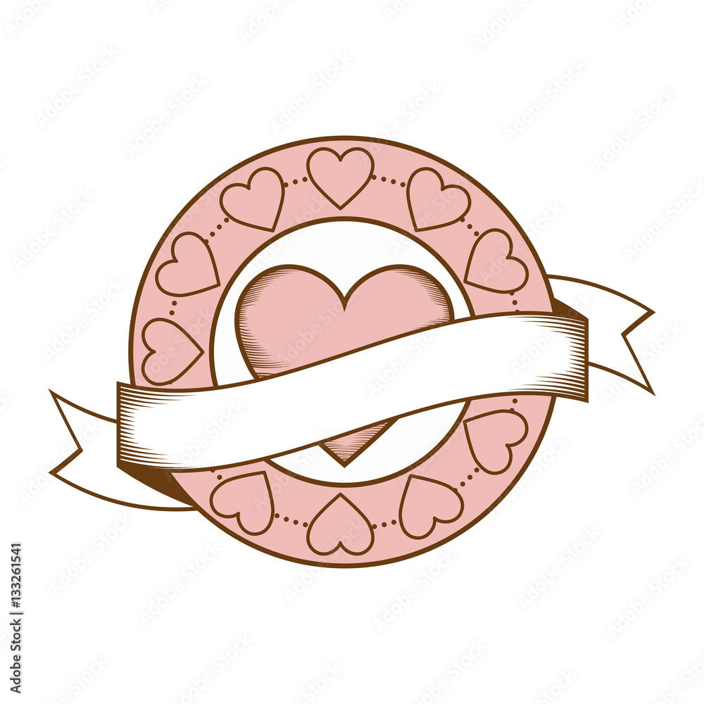 heart love card decoration vector illustration design heart love card decoration vector illustration design