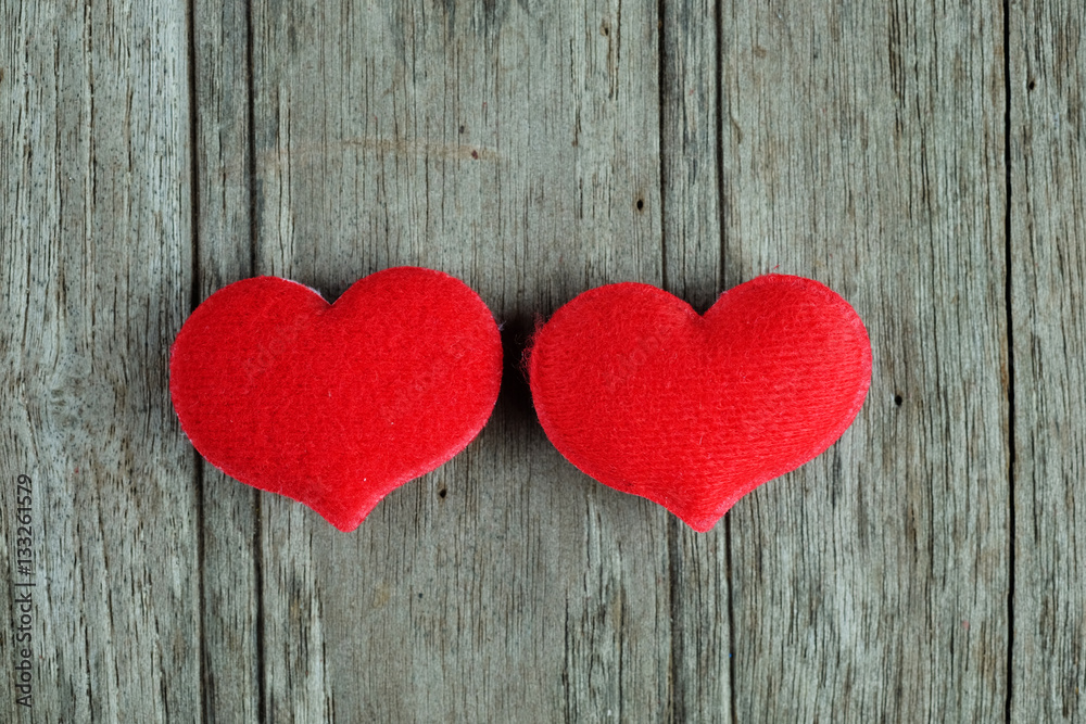 Red heart.