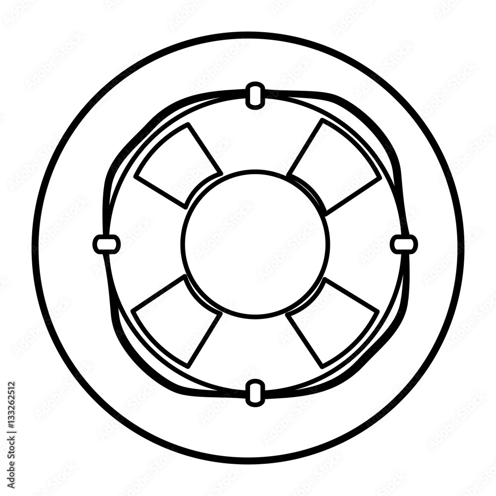 float lifeguard isolated icon vector illustration design float lifeguard isolated icon vector illustration design