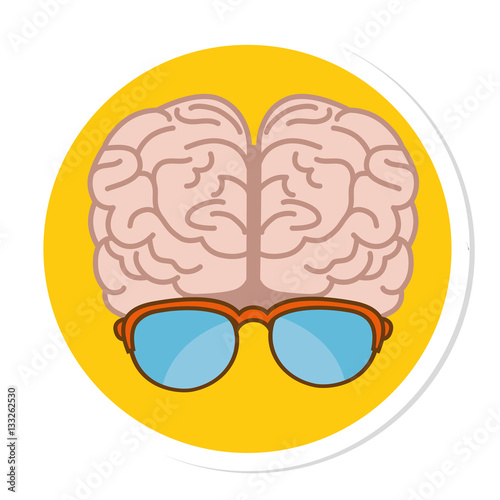 brain storming isolated icon vector illustration design