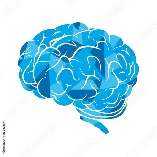 brain storming isolated icon vector illustration design