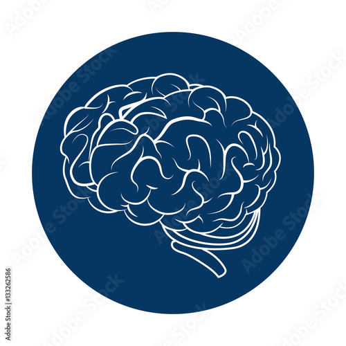 brain storming isolated icon vector illustration design