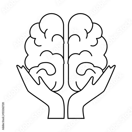brain storming isolated icon vector illustration design