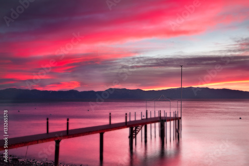 Beautiful Lake Tahoe California © adonis_abril