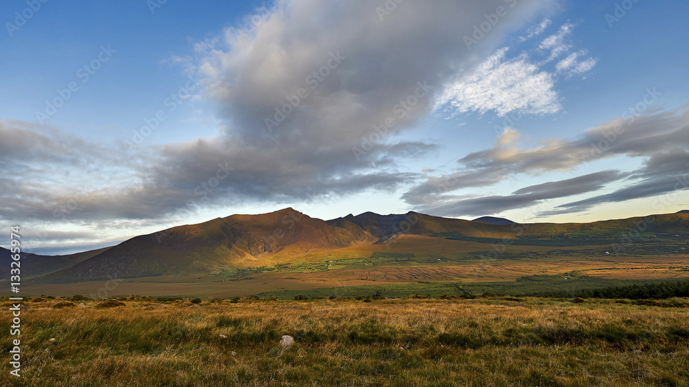 Obraz premium The Irish landscape, Connor Pass, ireland