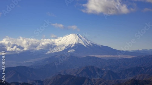 富士山のタイムラプス