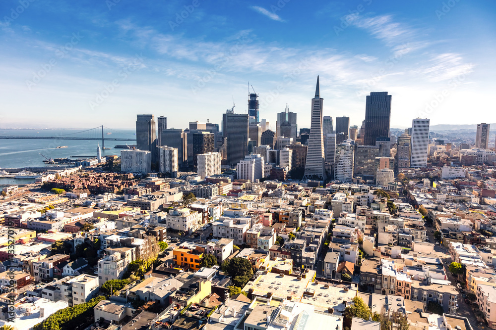 Fotografie San Francisco Downtown