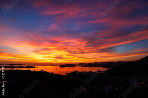 長崎の夕陽