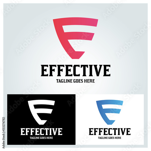 Free Download Effective logo design template ,Letter E logo ,Shield logo ,Vector illustration - GFXLoad
