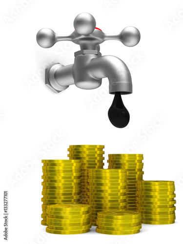 concept oil production on w...