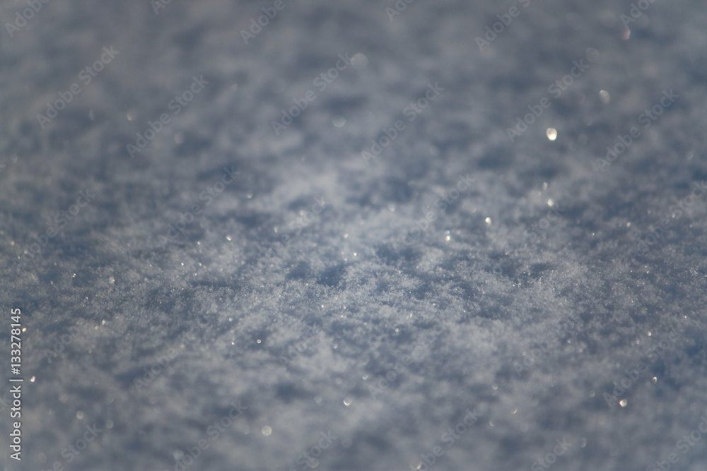 Obraz premium Snow surface