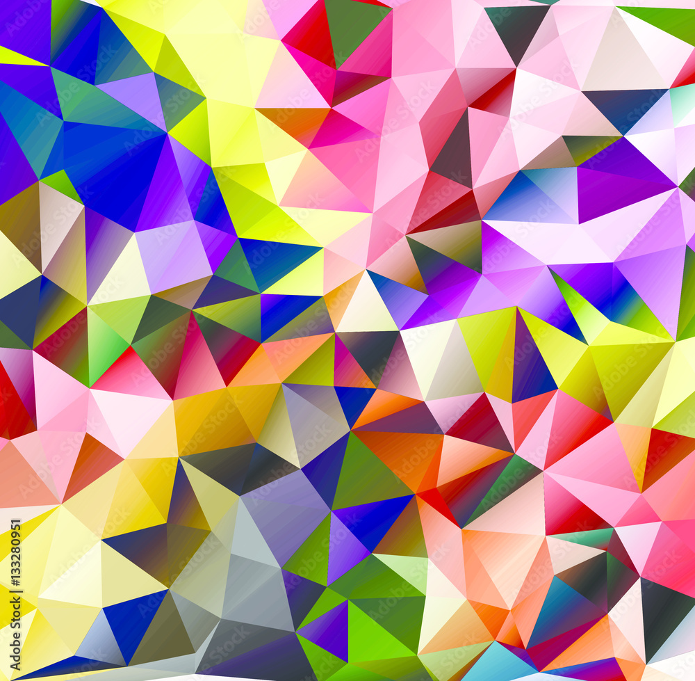 Obraz premium Abstract polygonal background