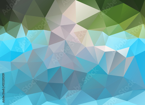 Abstract polygonal background