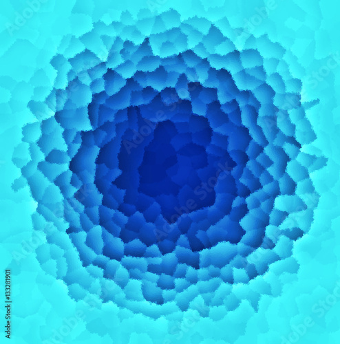 Abstract bright blue background.