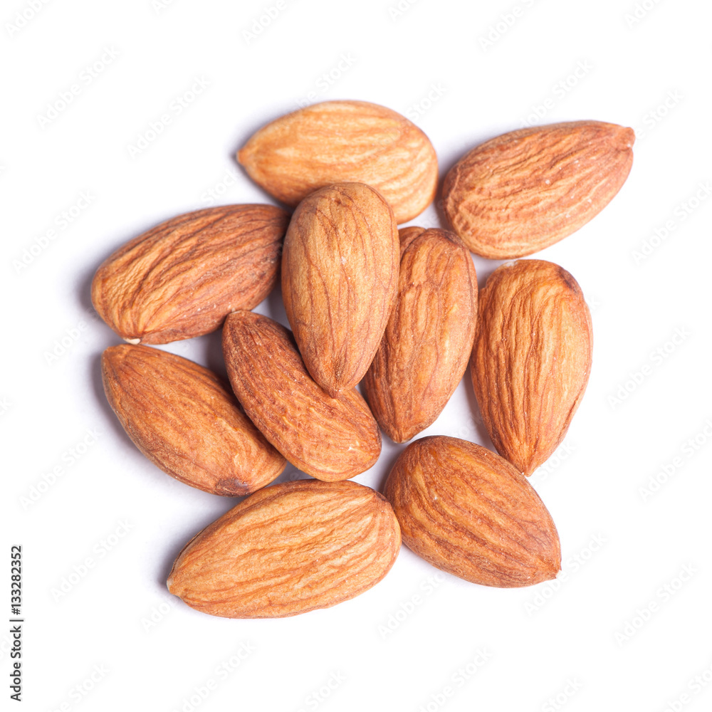 Heap of almonds Heap of almonds