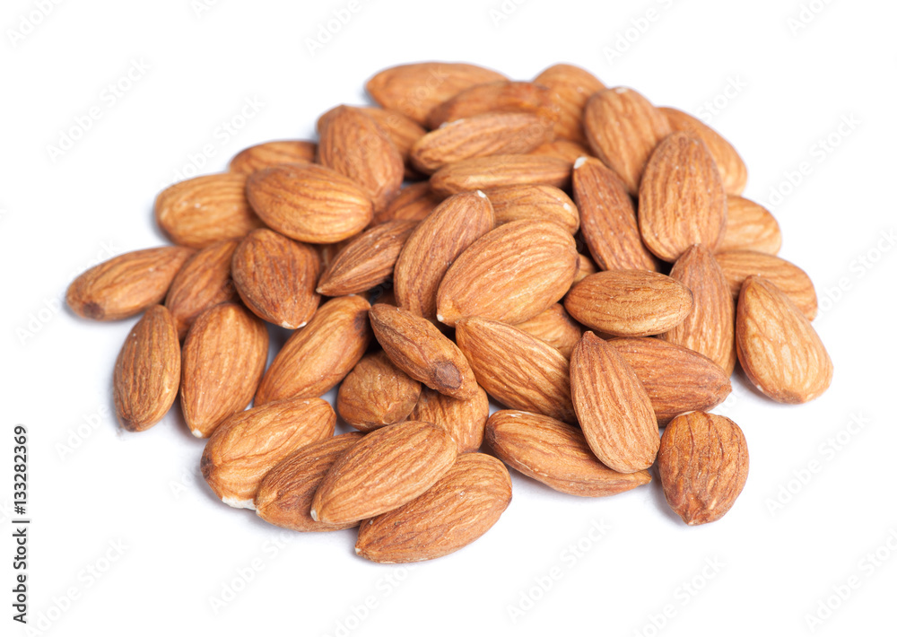 Heap of almonds Heap of almonds