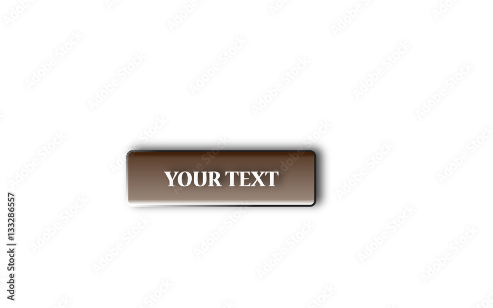 Brown button Brown button