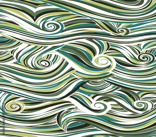 Abstract colored background is imitating the sea waves.Vector