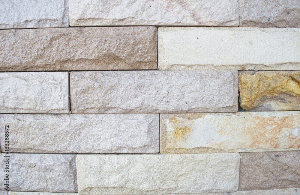 Fototapeta premium Old Brown Bricks Wall Pattern.wall background