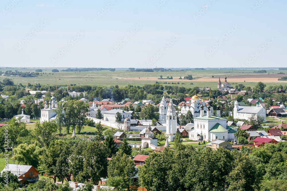 Fototapeta premium View on the Intercession Monastery from the bell tower