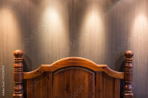 Photography Wooden headboard