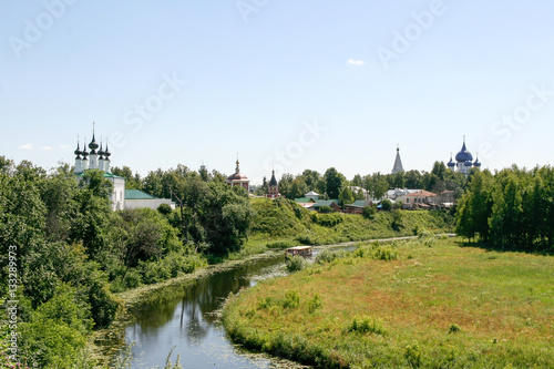 View on the river Kamenka