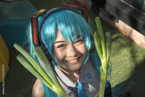Japan anime cosplay , cartoon women