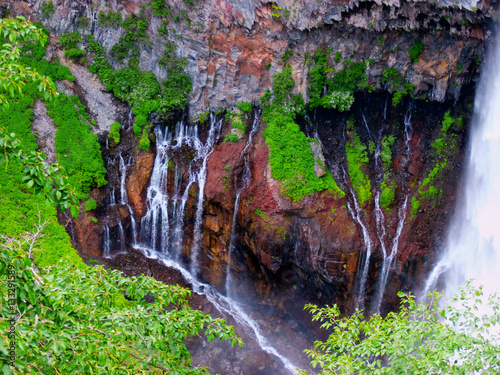 Japanese waterfall photo