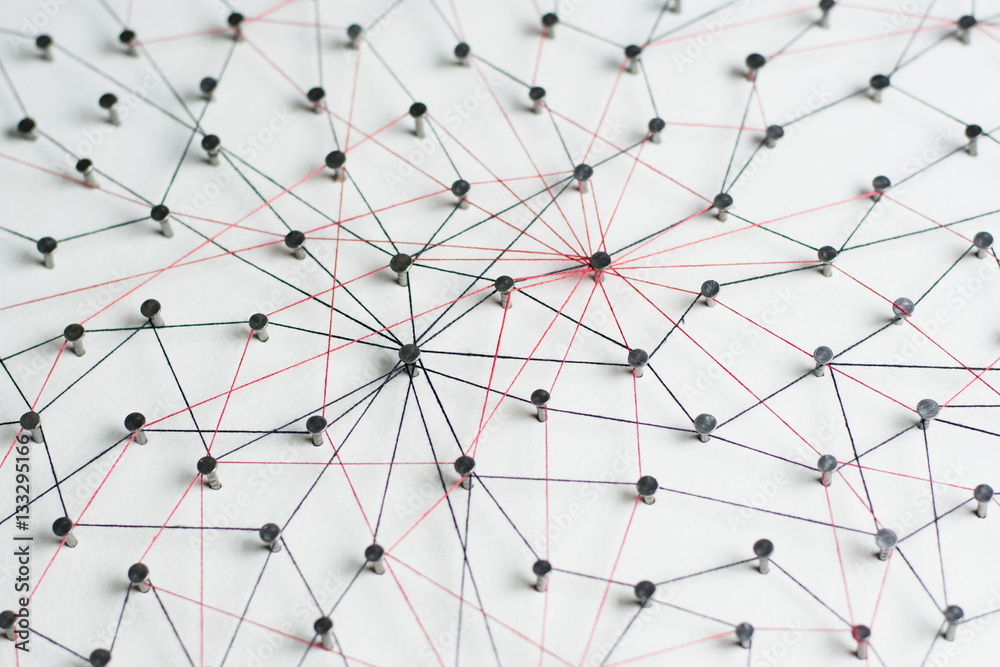 Linking entities. Network, networking, social media, internet co Linking entities. Network, networking, social media, internet co