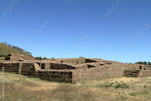 Der Dungur Palast von Aksum in Äthiopien photo