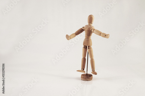 wooden figure