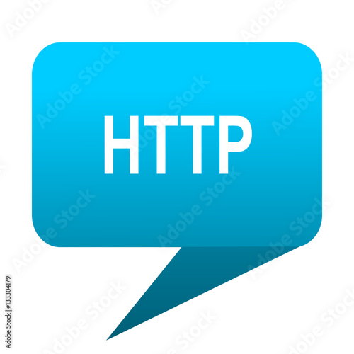 http blue bubble icon