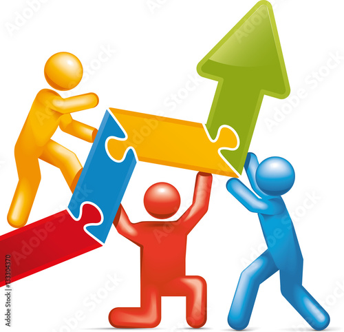 Assembling an Upward Trend Arrow