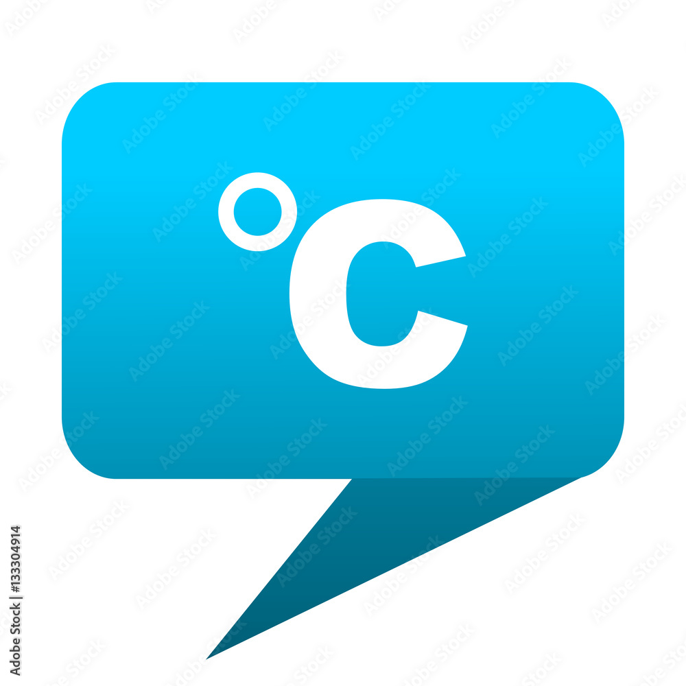 celsius blue bubble icon celsius blue bubble icon