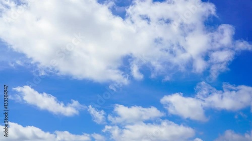 Time Lapse - Sky clouds moving