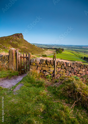 The Roaches at sunset, Peak district national park, UK