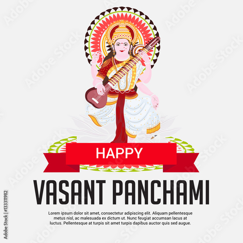 Happy Vasant Panchami. © sunsdesign0014