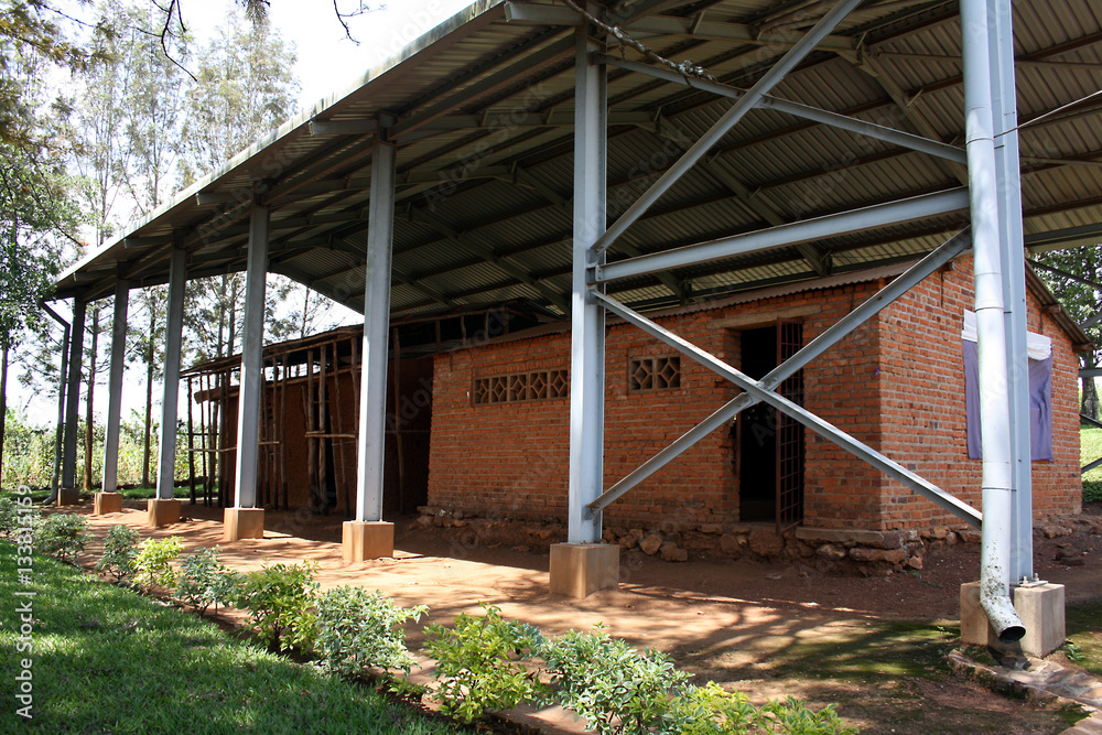 Ntarama Church turned into genocide memorial, Kigali District, Rwanda, East Africa Ntarama Church turned into genocide memorial, Kigali District, Rwanda, East Africa