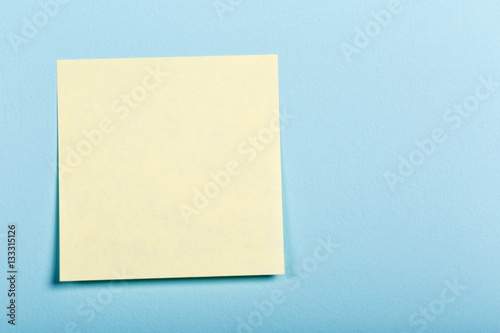 Blue Monday! - The most depression day of the Year. Yellow sticky stickers notes post-it.