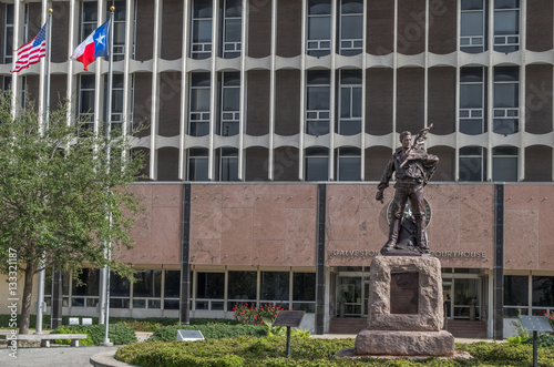 Galveston County courthouse at Galveston, Texas photo