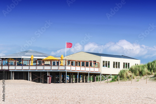 Strand Restaurant-Pavillon in Südholland, photo