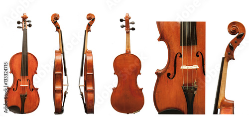 Obraz na plátně European violin antiques