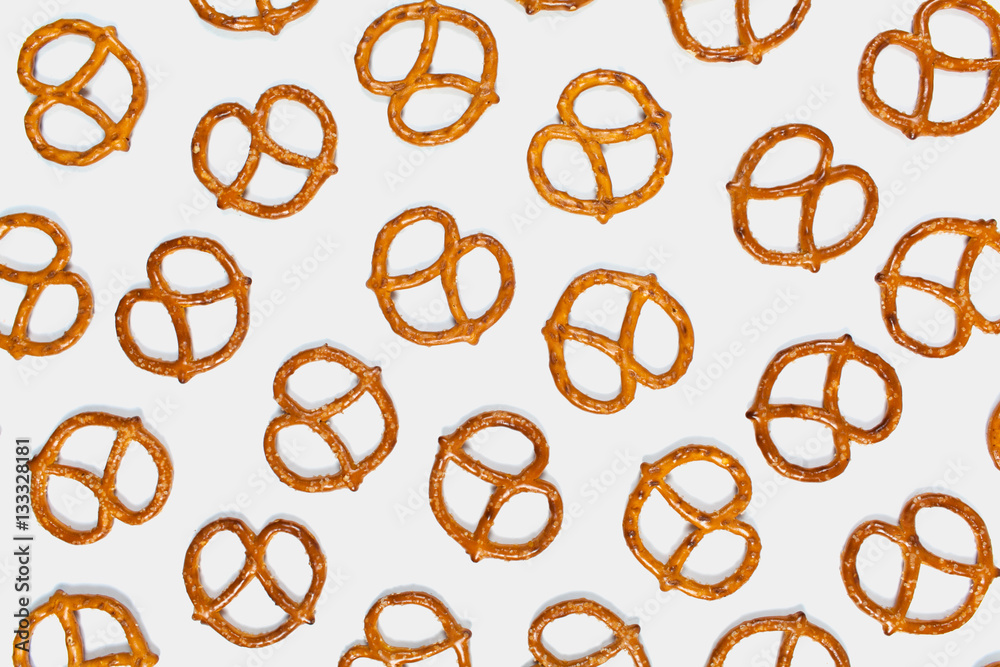 Pretzel Flatlay